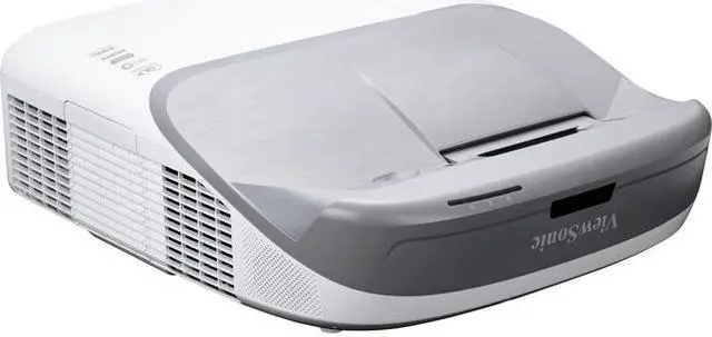 Alt view image 5 of 5 - ViewSonic PS750HD 1920 x 1080 3000 lumens DLP 1080p HDMI Interactive Ultra Short Throw Projector with Wall Mount 10,000:1 RJ45