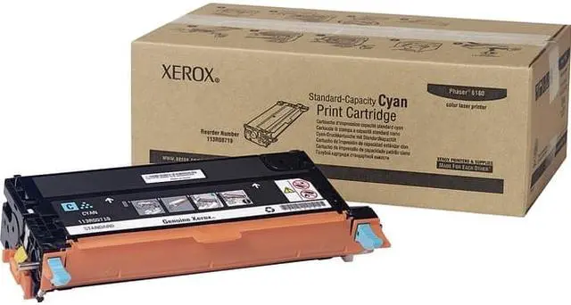 Alt view image 6 of 9 - XEROX OEM Toner Cartridge, CYAN, yield 2,000 113R00719