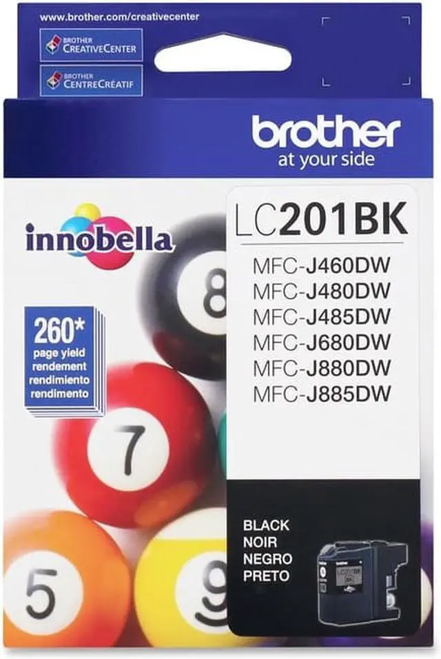 Alt view image 12 of 14 - Brother LC201BKS Innobella Ink Cartridge - Black