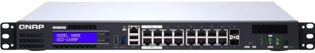 Alt view image 6 of 8 - QNAP QGD-1600P-8G Ethernet Switch QGD1600P8GUS