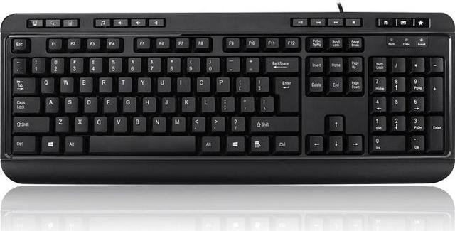 Alt view image 9 of 14 - ADESSO AKB-132HB ADESSO DESKTOP MULTIMEDIA USB KEYBOARD WITH BUILTIN 3 PORTS USB HUB CONVENIENT