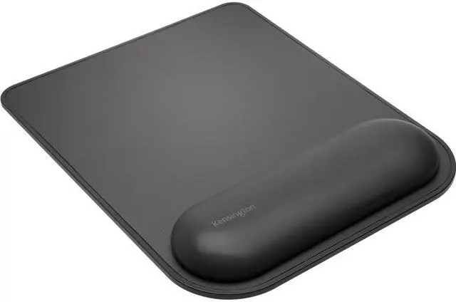 Alt view image 3 of 20 - Kensington Computer K55888WW ErgoSoft Wrist Rest Mouse Pad