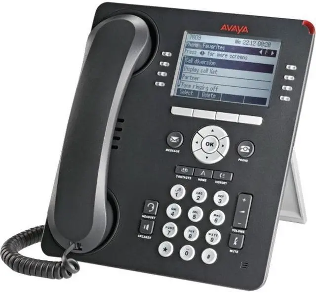 Alt view image 6 of 7 - Avaya 700508196 9408 Standard Digital Deskphone, Charcoal Gray