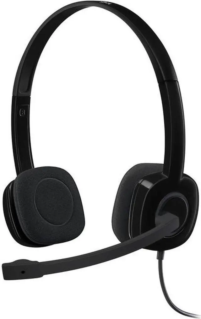 Alt view image 16 of 20 - LOGITECH 981-000587 LOGITECH STEREO HEADSET H151