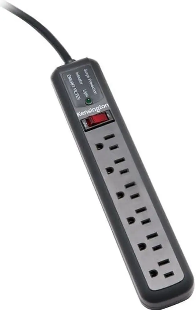 Alt view image 12 of 20 - Kensington K38215NA Kensington Guardian 15' Surge Protector - 6 x AC Power - 540 J