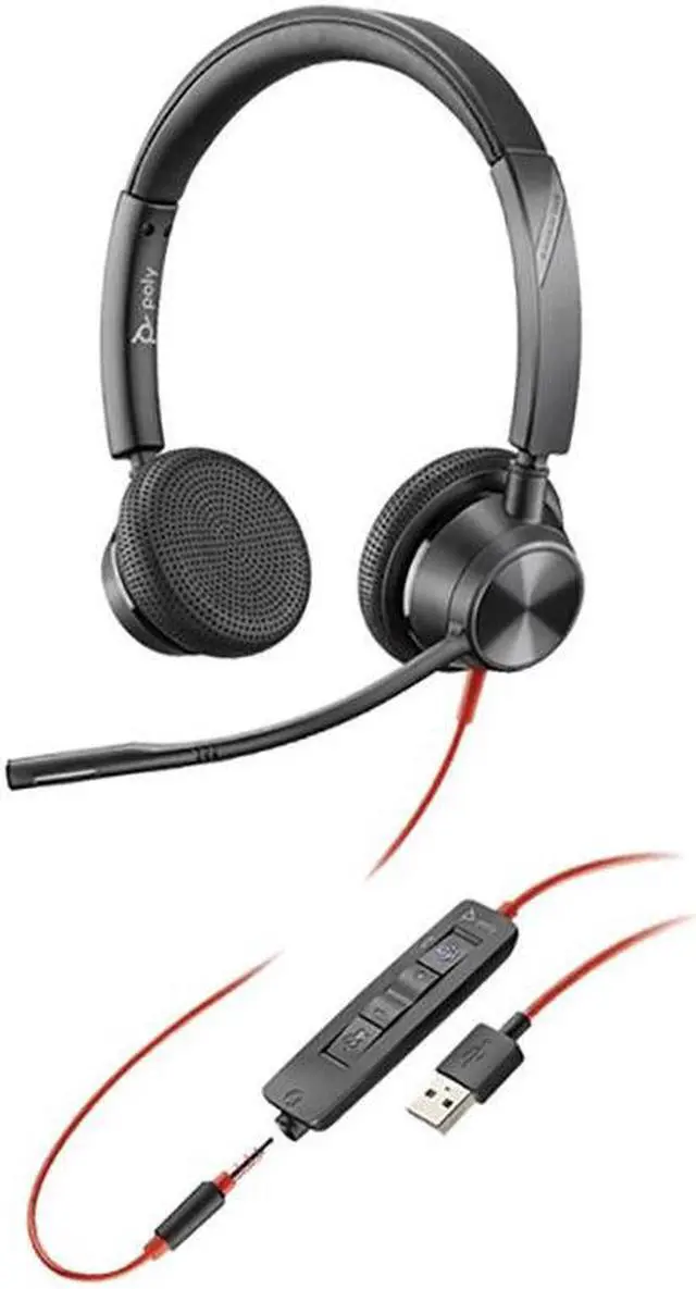Alt view image 4 of 7 - Plantronics Blackwire 3325 USB-A Headset 213938101