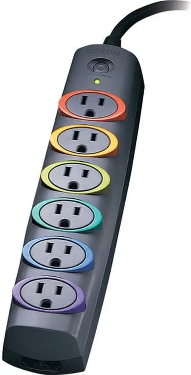 Alt view image 4 of 8 - KENSINGTON TECHNOLOGY GROUP K62147NA SMARTSOCKETS STANDARD SURGE