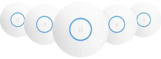 Alt view image 2 of 3 - Ubiquiti UAP-NANOHD-5-US Unifi AC AP Compact 4X4 MU Mimo Wave2 PoE - Pack of 5