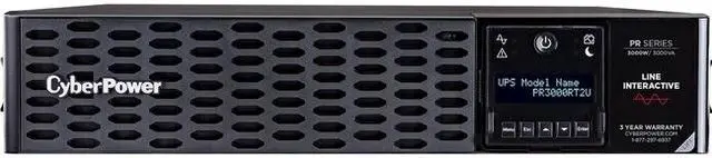Alt view image 12 of 14 - CyberPower Smart App Sinewave PR3000RT2U 3000VA/3000W 9 Outlet Tower/Rack UPS