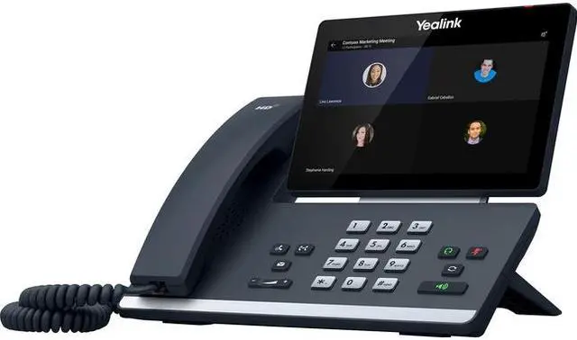 Alt view image 5 of 7 - Yealink TEAMS TOUCH IP PHONE SIP-T58TEAMS