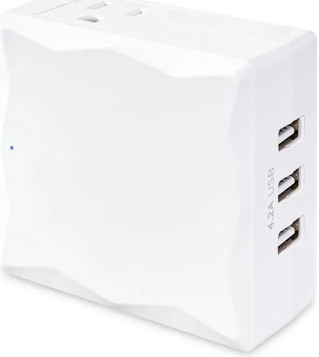 Alt view image 6 of 7 - CyberPower Professional 2-OUtlet Surge Suppressor/Protection - 2 x NEMA 5-15R, 3 x USB - 500 J - 125 V AC Input