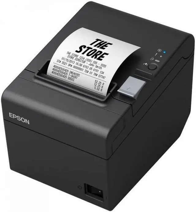Alt view image 2 of 2 - Epson TM-T20III - Thermal Receipt Printer, Serial USB, Black, Power Supply - C31CH51001