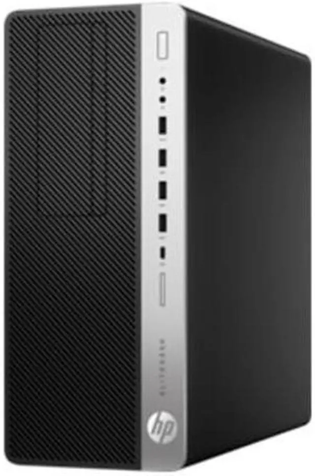 Alt view image 2 of 5 - HP EliteDesk 4BC48UT 800 G4 Desktop Computer i7-8700 8GB 256GB SSD Win10 Pro