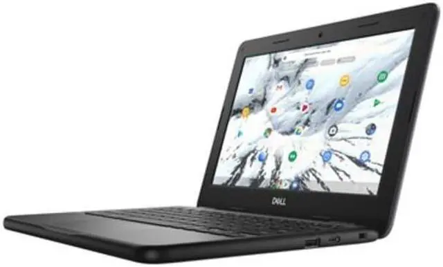 Alt view image 9 of 16 - Dell Chromebook 11 3000 3100 11.6" Touchscreen Chromebook - 1366 x 768 - Celeron N4000 - 4 GB RAM - 32 GB Flash Memory