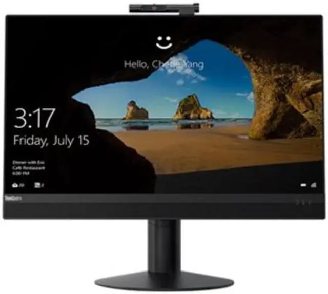Alt view image 2 of 5 - Lenovo ThinkCentre M920z 10S60042US All-in-One Computer Core i5 i5-9400 8 GB RAM 256 GB SSD 23.8" 1920 x 1080 Desktop Business Black