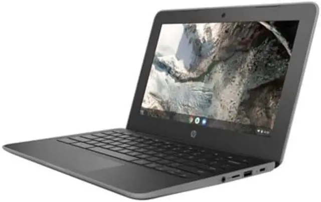 Alt view image 9 of 20 - HP Chromebook 11 G7 EE 11.6" Chromebook - 1366 x 768 - Celeron N4000 - 4 GB RAM - 16 GB Flash Memory - Chrome OS - Intel UHD Graphics 600 - In-plane Switching (IPS) Technology - 13 Hour Battery R