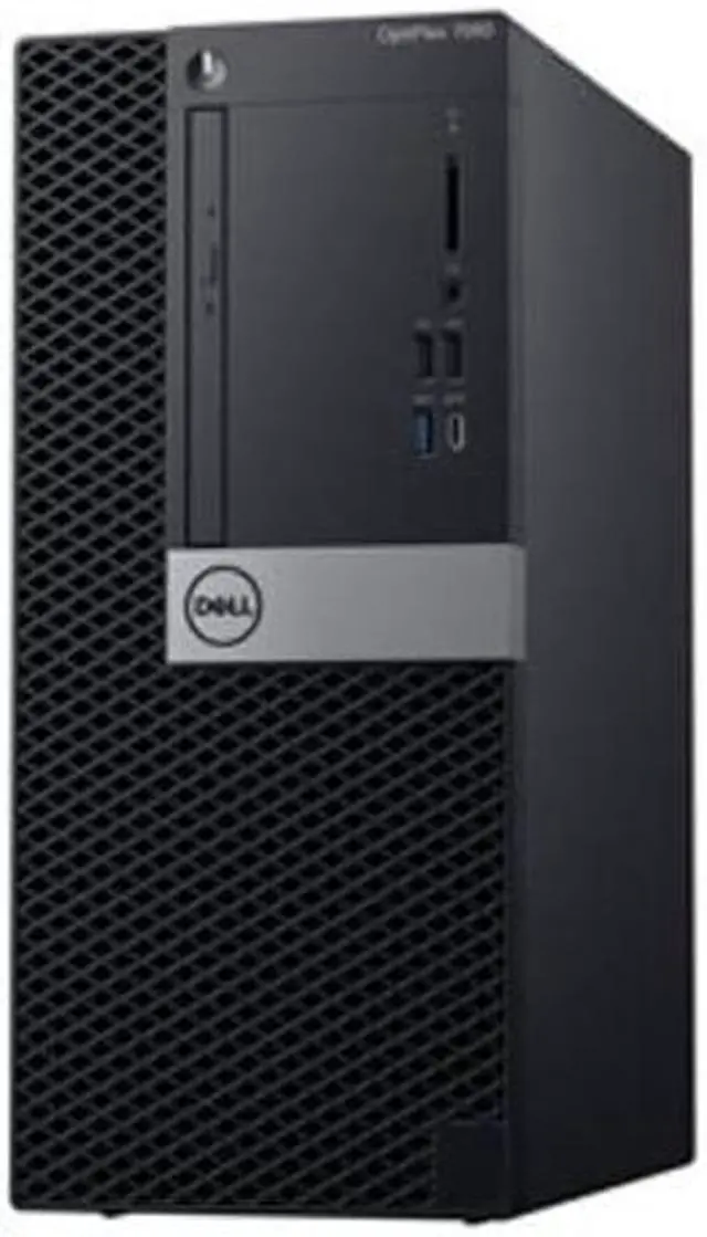Alt view image 14 of 17 - Dell OptiPlex 7060 Desktop Computer GH6JJ - Core i7 i7-8700 - 8 GB RAM - 500 GB HDD - Mini-tower - Windows 10 Pro 64-bit - AMD Radeon RX 550 4 GB - DVD-Writer - English Keyboard