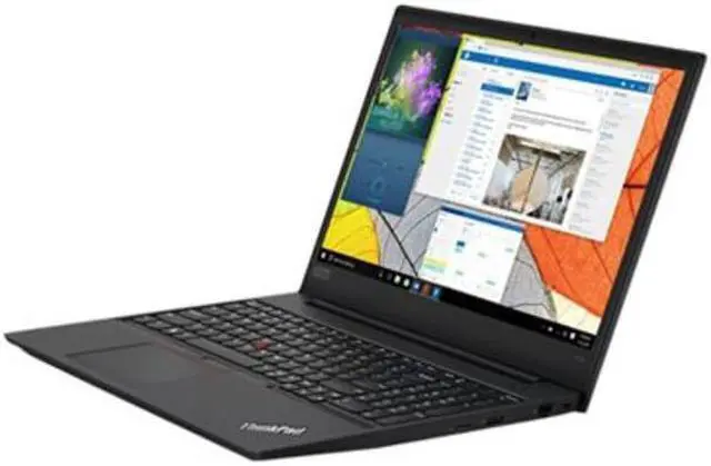 Alt view image 4 of 4 - Lenovo Laptop ThinkPad E595 AMD Ryzen 7 3700U 8GB Memory 256 GB SSD AMD Radeon RX Vega 10 15.6" Non-Touch Screen Windows 10 Pro 64-bit 20NF0018US