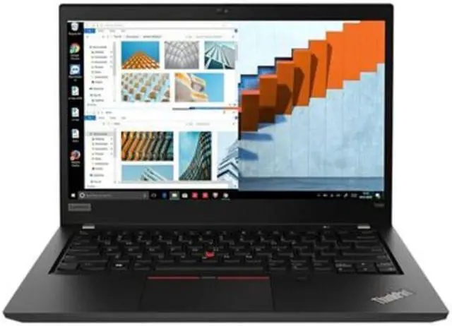 Alt view image 9 of 14 - Lenovo Laptop ThinkPad T490 Intel Core i5-8265U 8GB Memory 256 GB PCIe SSD Intel UHD Graphics 14.0" Non-Touch Screen Windows 10 Pro 64-bit 20N20008US