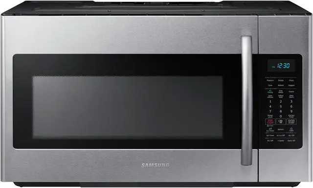 Alt view image 16 of 16 - Samsung ME18H704SFS 1.8 Cu. Ft. 1000W Stainless Over-the-Range Microwave ME18H704SFS/AA