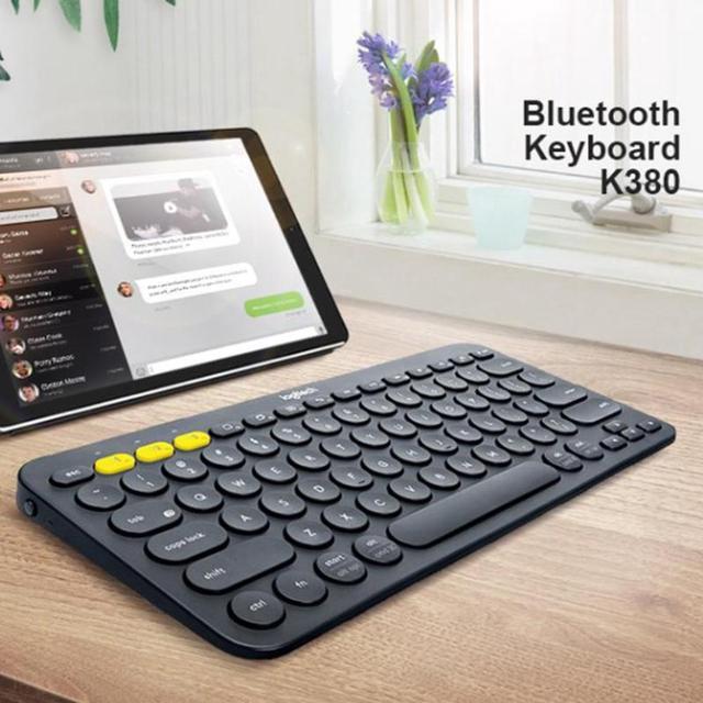 Alt view image 4 of 6 - Logitech K380 Bluetooth Wireless Keyboard Multi-Device Wireless Keyboard for Windows Mac Chrome OS Android iPhone iPad