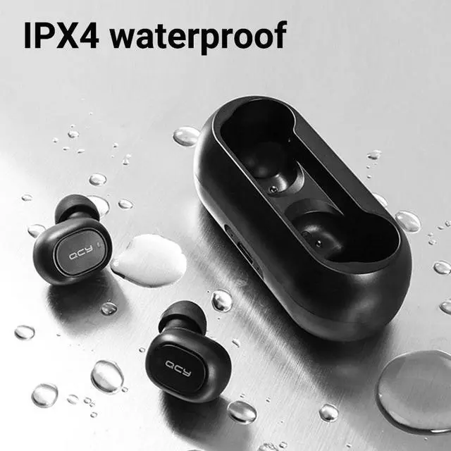 Alt view image 5 of 7 - QCY T1C TWS Earphone Blutooth 5.0 Headphone 3D stereo Dual Mic Noise Cancelling Headset with charging box