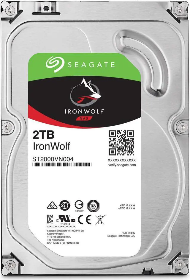 Alt view image 7 of 20 - SEAGATE BULK ST2000VN004 2TB Seagate IronWolf SINGLE PK