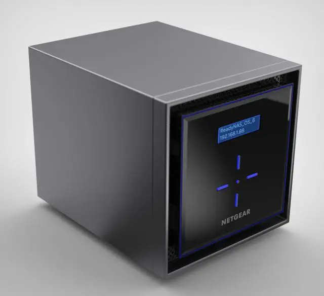 Alt view image 7 of 8 - NETGEAR ReadyNAS 424 4-bay Network Attached Storage Diskless (RN42400-100NES)