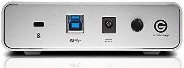 Alt view image 9 of 18 - G-Technology G-DRIVE USB 6TB USB 3.0 Desktop External Hard Drive 0G03674 Silver