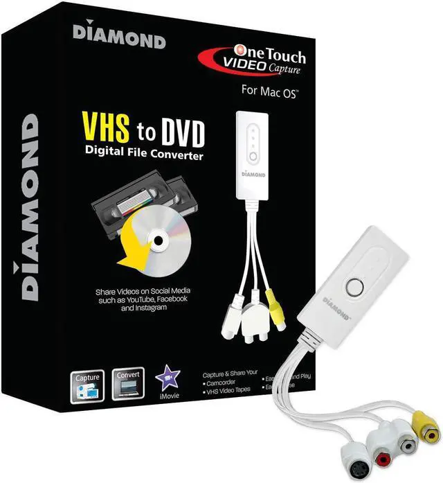 Alt view image 7 of 17 - Diamond VC500MAC VC500 USB 2.0 Video & Audio Capture Device For Mac