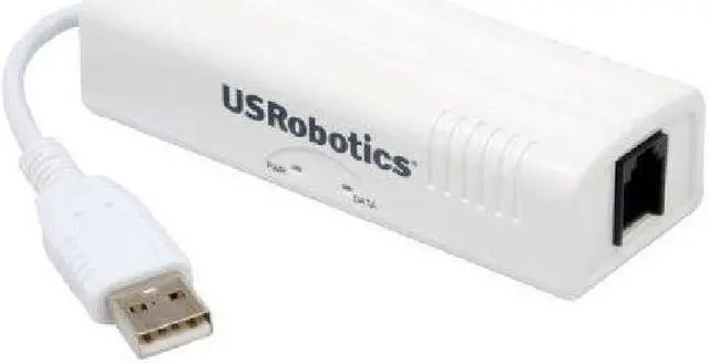 Main image of U.S. Robotics USR5637 56K USB Controller Dial-Up External Fax Modem with Voice