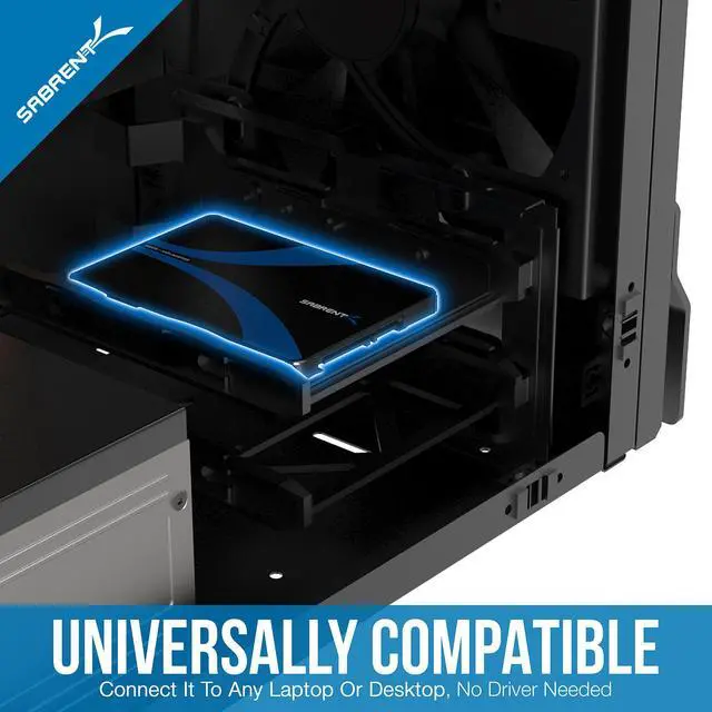 Alt view image 5 of 7 - SABRENT mSATA to 2.5 Inch SATA III Aluminum Enclosure Adapter (EC-MSSA)