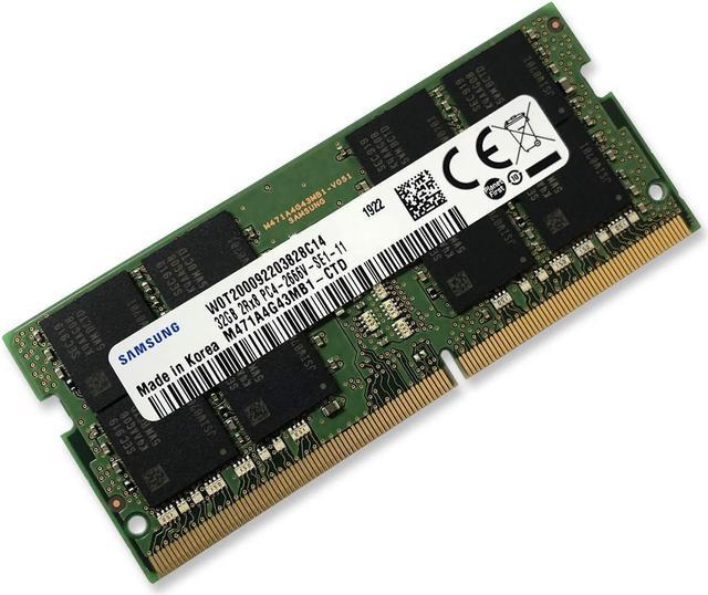 Traktat Slid lovgivning Samsung 32GB (1 x 32GB) DDR4 2666MHz RAM Memory for Laptops - Newegg.com