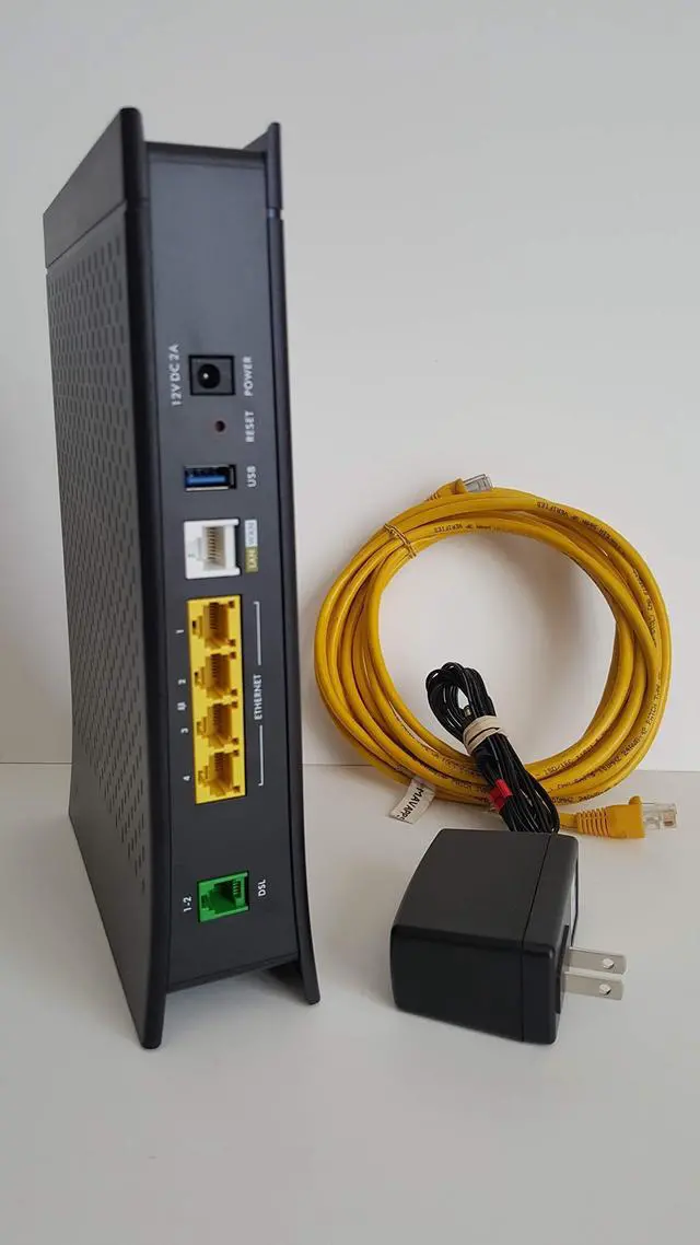 Alt view image 2 of 8 - ZyXEL C3000Z Modem CenturyLink