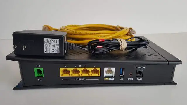 Alt view image 6 of 8 - ZyXEL C3000Z Modem CenturyLink