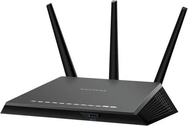 Alt view image 2 of 20 - NETGEAR Nighthawk AC1900 Dual Band Wi-Fi Gigabit Router (R7000)