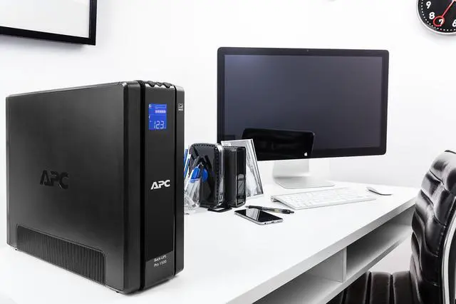 Alt view image 5 of 9 - APC Back-UPS Pro 1500VA UPS Battery Backup & Surge Protector (BR1500G)