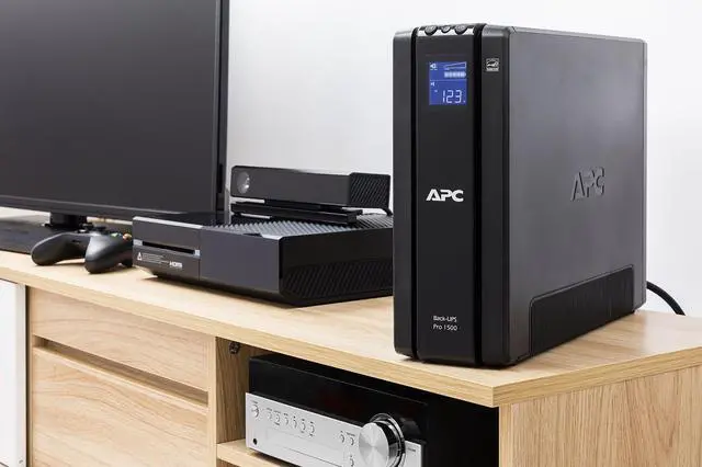 Alt view image 4 of 9 - APC Back-UPS Pro 1500VA UPS Battery Backup & Surge Protector (BR1500G)