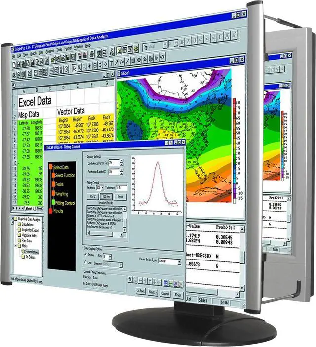 Alt view image 4 of 8 - Kantek LCD 22" Monitor Magnifier