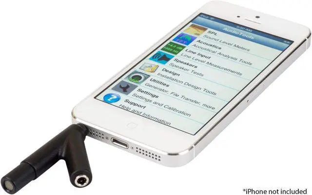 Alt view image 11 of 15 - Dayton Audio iMM-6 iDevice Calibrated Microphone  390-810