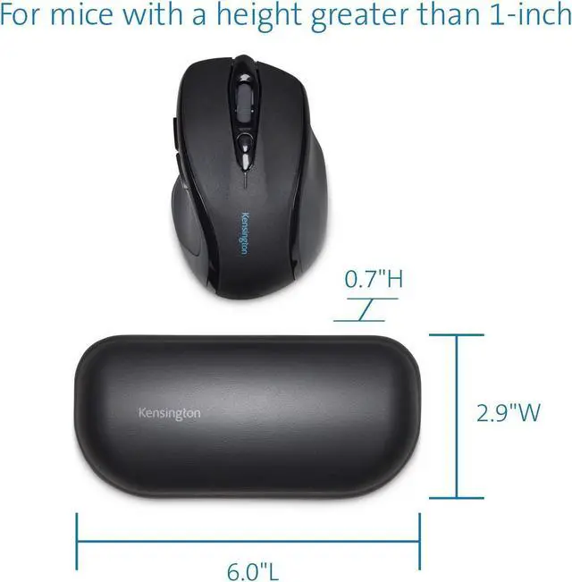 Alt view image 3 of 19 - Kensington ErgoSoft Wrist Rest for Standard Keyboards