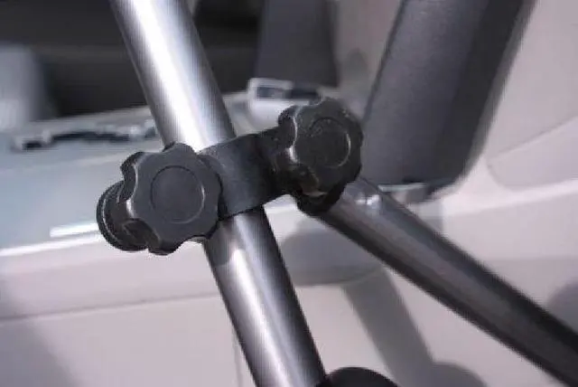 Alt view image 11 of 15 - Mobotron MS-426B Standard Car iPad Laptop Mount Holder Stand with USB cooling fan, Supporting Brace, and Screen Stabilizers