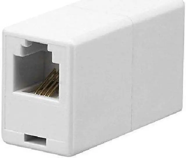 Alt view image 7 of 8 - iMBAPrice RJ11 4P4C Straight Telephone Inline Coupler (5 Pack)
