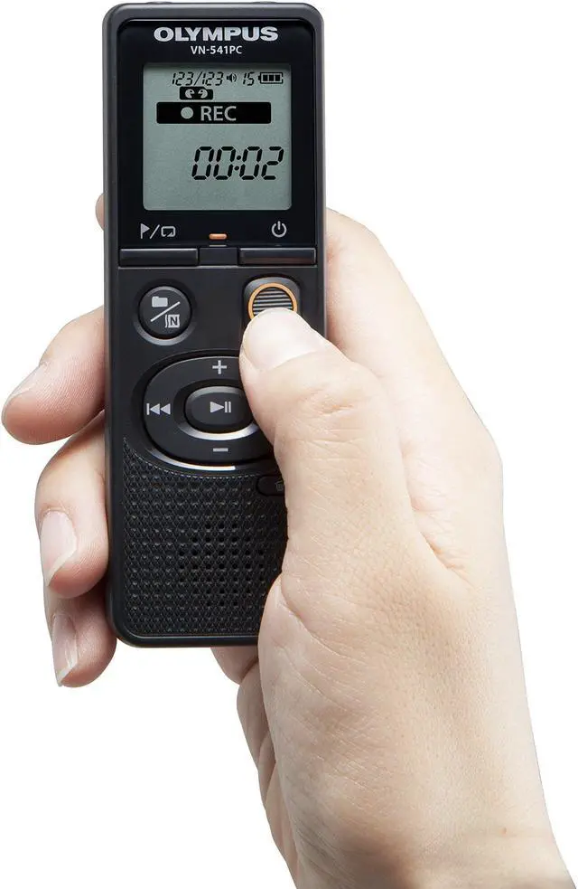 Alt view image 13 of 20 - Olympus VN-541PC Digital Voice Recorder with 4GB Memory #V405281BU000