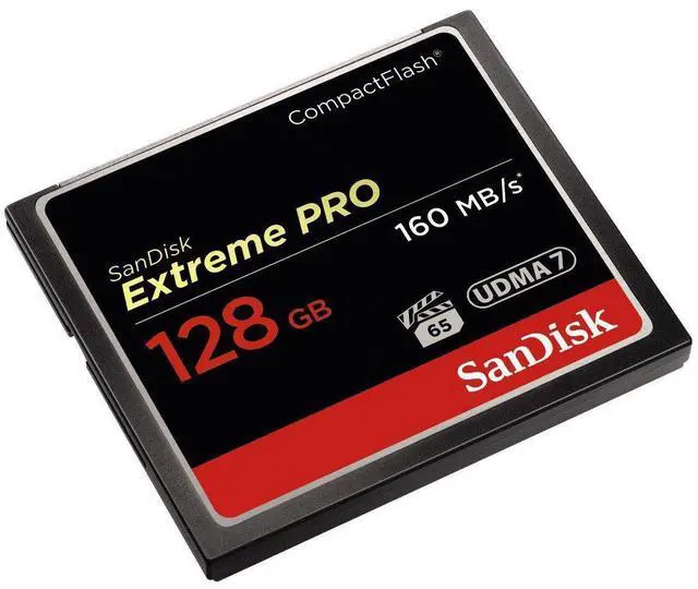 Alt view image 7 of 20 - Flash Memory Card - 128 Gb - Compactflash Card