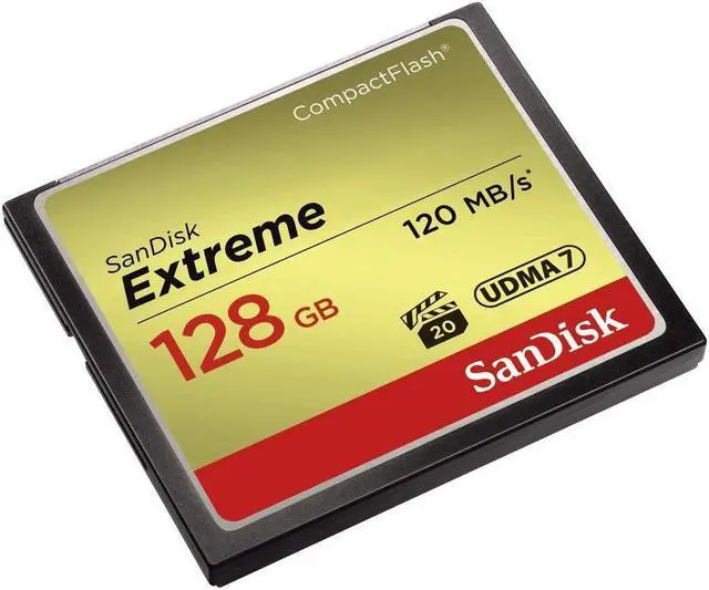 Alt view image 12 of 20 - SanDisk 128GB Compact Flash (CF) Flash Card Model SDCFXSB-128G-G46