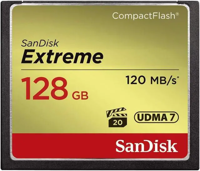 Alt view image 11 of 20 - SanDisk 128GB Compact Flash (CF) Flash Card Model SDCFXSB-128G-G46