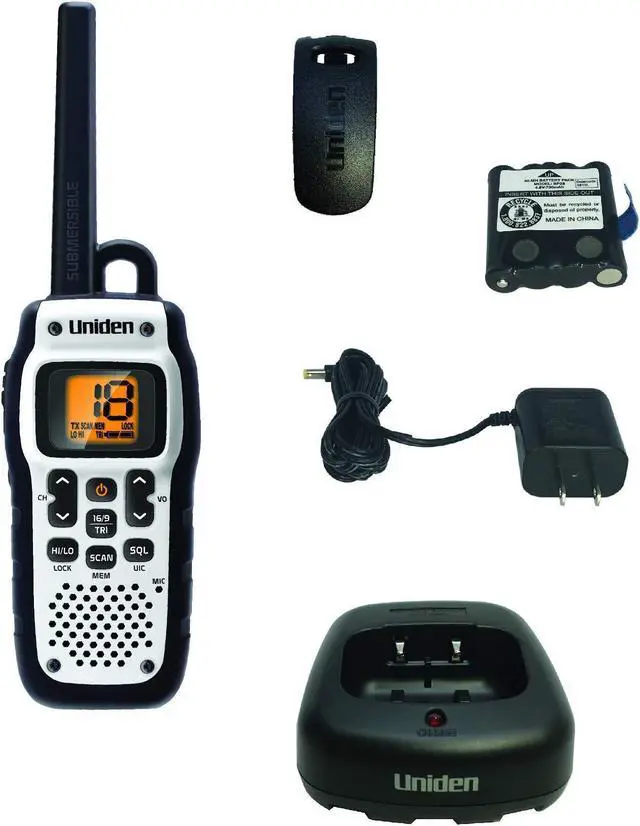 Alt view image 5 of 11 - Uniden Atlantis 150 Submersible VHF Marine Radio with Digital Squelch & Antenna