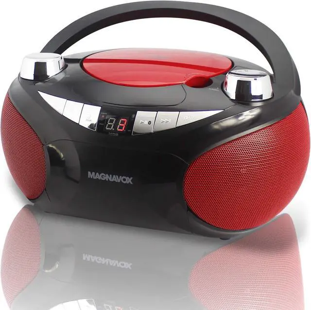 Alt view image 2 of 8 - MAGNAVOX CD Boombox with Bluetooth MD6949