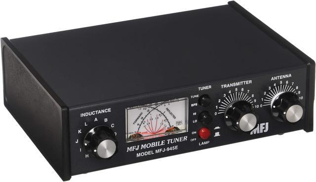 MFJ-945E Manual tuner + SWR: 1.8-60Mhz, 60/300W